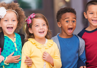 Greece children smiling